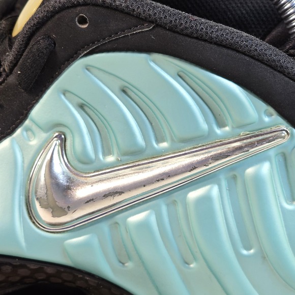 Nike Air Foamposite Pro Shoes Mens Size 8.5 Island Green 624041-402 Sneakers - Picture 6 of 11